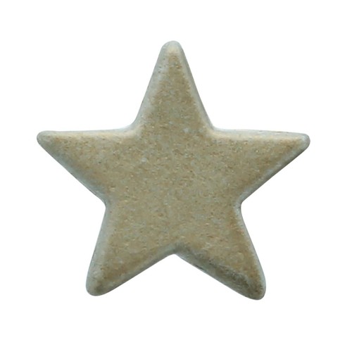 Edible silver sugar star - edible,