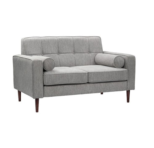 Grey sofa two seater - grey, draper