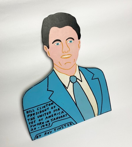 1993 signed outsider art roy - signed, [