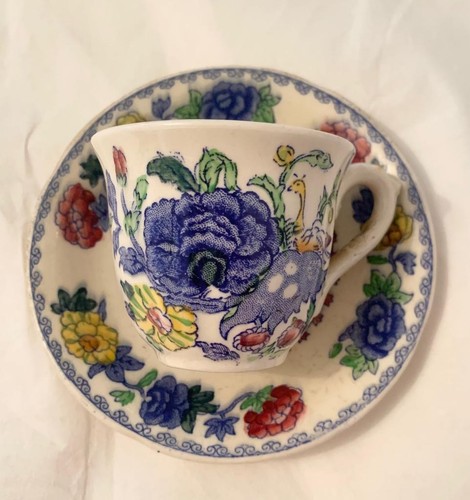 Tiny cup saucer masons - saucer,