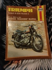 HAYNES MANUAL 0136 FOR TRIUMPH