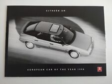 Citroen XM 2.0 2.1 Diesel 3.0 V6 Si SD SEi UK Brochure 1990