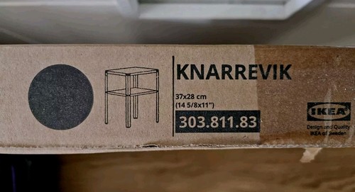 Ikea knarrevik black metal - black,