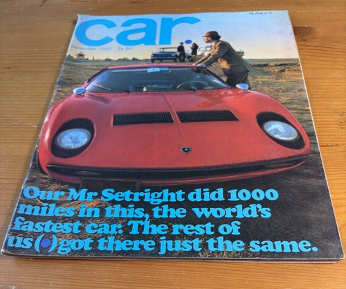 Car magazine december 1967 - car,