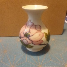 Moorcroft  Floral Fluted Vase