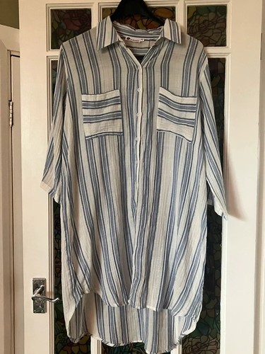 Karisma blue white striped - karisma,