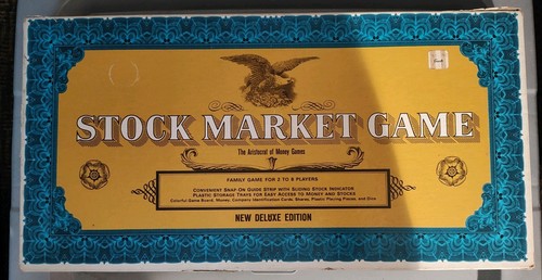 Vintage stock market - market, game