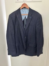 Gurteen Linen Jacket - Navy