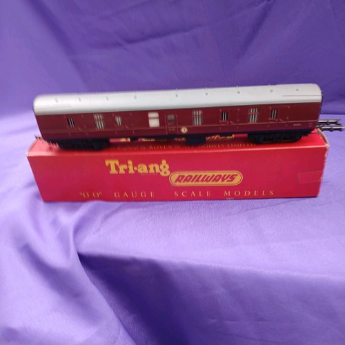 Triang maroon full - maroon, parcels