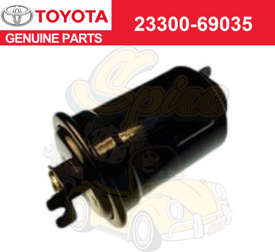 Genuine fuel filter - fuel,