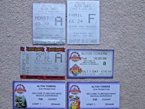 Vintage alton towers - vintage, super