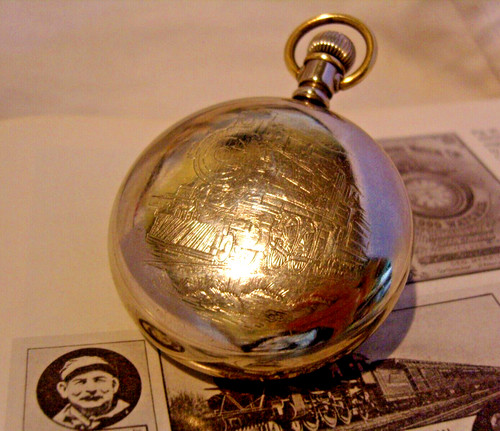 Pocket watch waltham - watch, railway