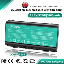 5200mAh A32-X51 A32-T12 XT12