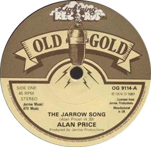 Alan price the jarrow - -, song