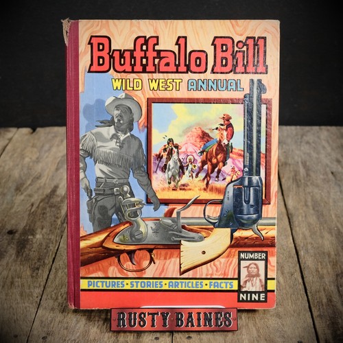 Vintage buffalo bill wild west - bill,