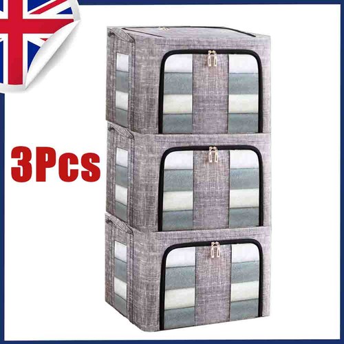 66l folding storage - 3x,