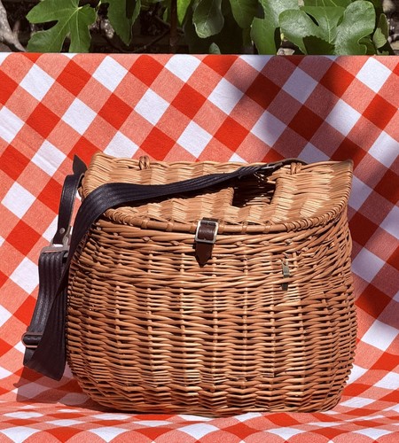 English wicker picnic - picnic, basket