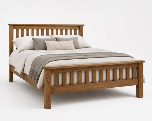 Solid oak king - oak, size