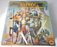 patrol . 18 x 54mm fantasy figures. paladins, minataurs, centaurs, dark war. new