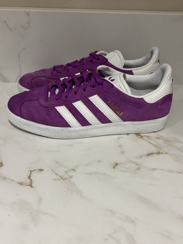 Adidas gazelle purple - adidas, purple/white