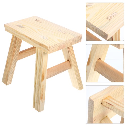 Wood step stool bathroom - stool,