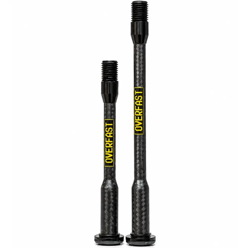 Overfast carbon thru axles - carbon,