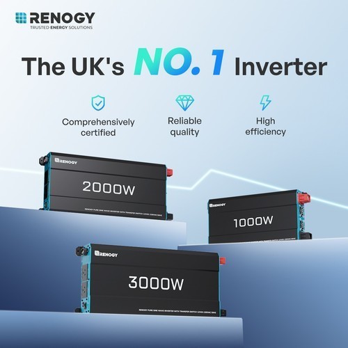 Renogy 3000w 12v pure sine - 12v,