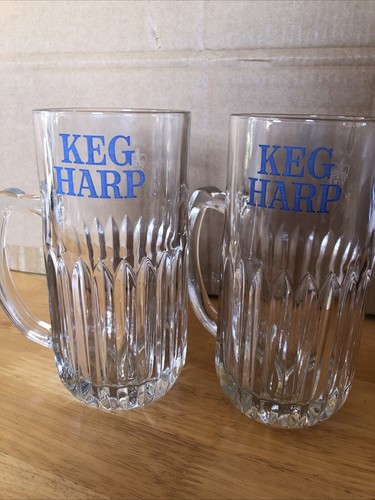 Harp lager pint glasses keg - glasses,