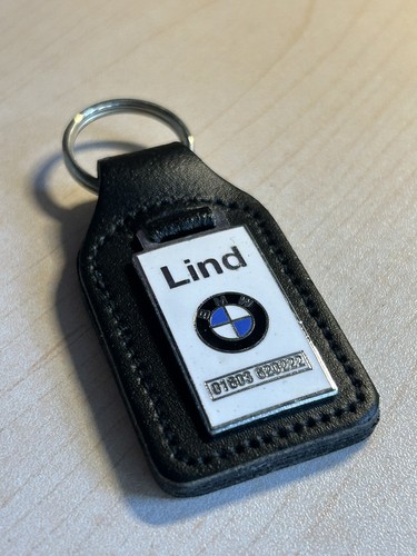 Bmw vintage dealership keyring - vintage,