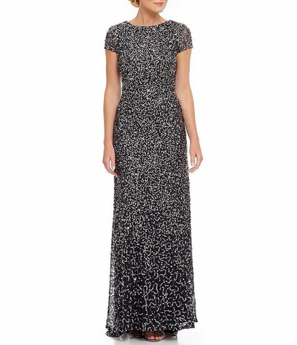 Adrianna papell black silver - papell,