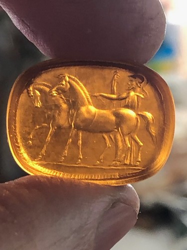 Grand tour intaglio cameo - grand, gem