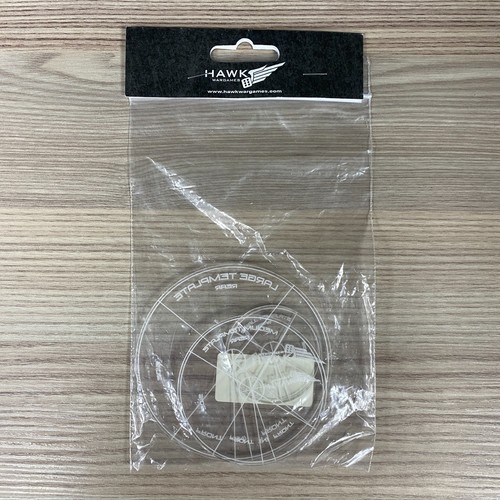 Acrylic template set - template, dropzone