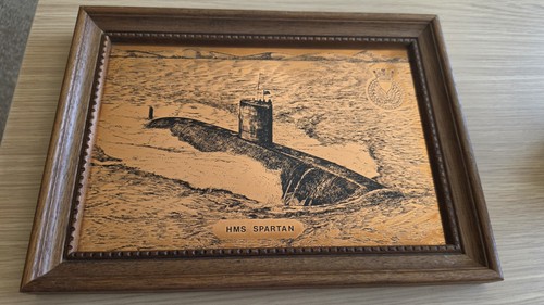 Cotswold copper etching - cotswold, hms