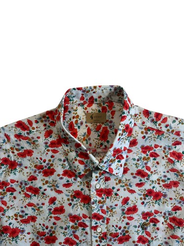 Gabicci men white floral - gabicci,