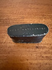 Antique cox best cap tin - antique,