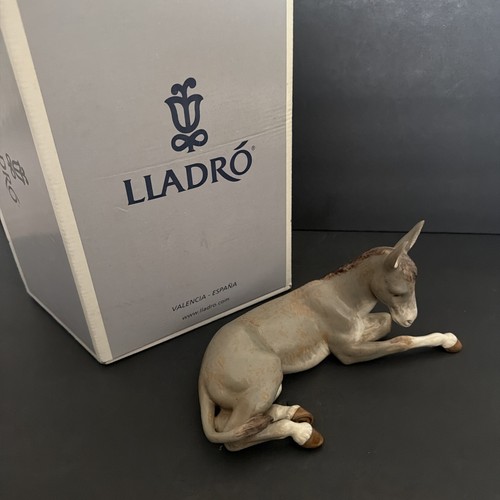 Lladro nativity donkey - nativity,