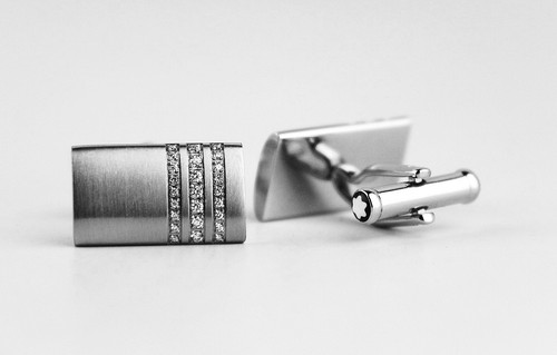Montblanc steel 3 rings - montblanc,