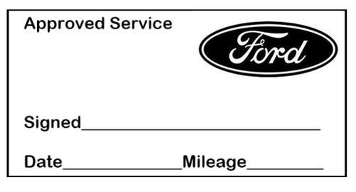 Ford approved garage service - ford,