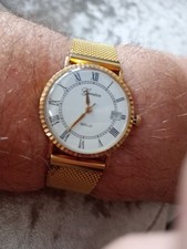 Geneve. Millennium Limited  Edition 1999 . 9ct Gold Watch  Mens or ladies 
