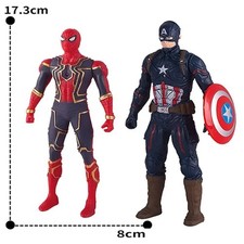 17CM Marvel Avengers PVC Action Figures Super Hero Toys Kids Christmas Gift