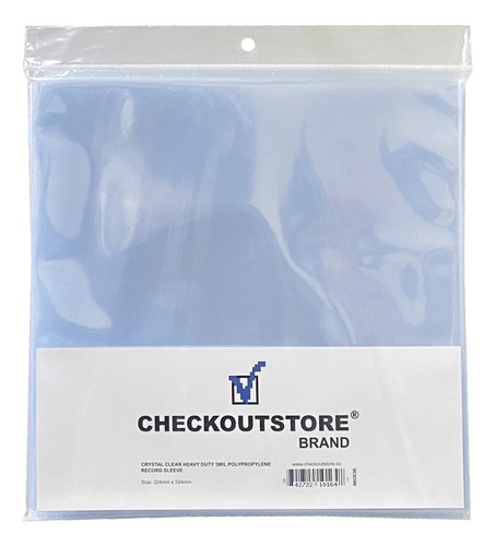 Crystal clear plastic - crystal, 12"