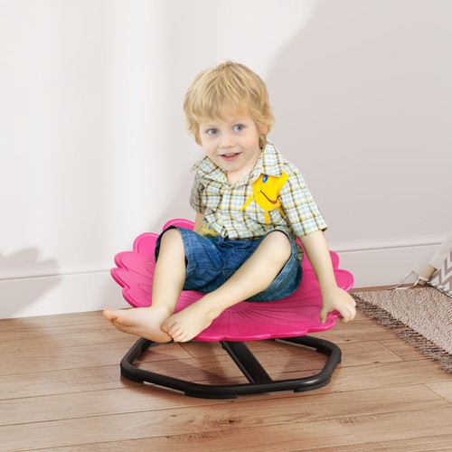 Flower shaped sensory spinning - flower-shaped,