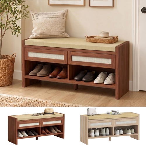 Homcom shoe bench - shoe,