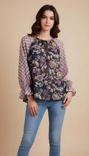 KALEIDOSCOPE POLYESTER TOP