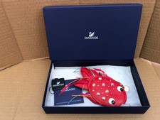 SWAROVSKI Crystal Little Mermaid Fish Purse Rare Collectable Beautiful Boxed