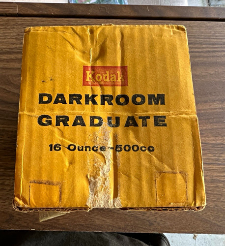 Kodak darkroom graduate - darkroom, glass