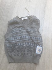 Boys Age 3 Months Smart Sleeveless Jumper New Without Tags
