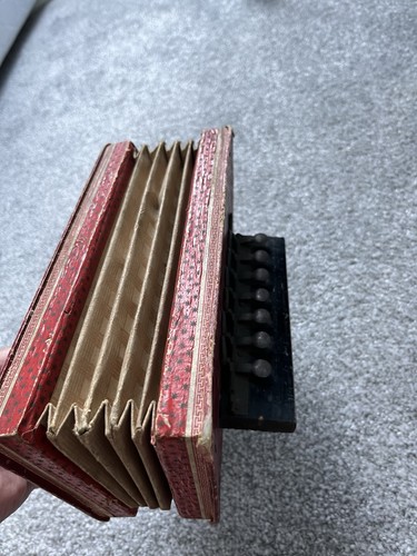 Vintage toy accordion - vintage,