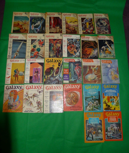 Galaxy science fiction vintage - galaxy,