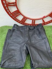 Ladies Rev’It Scotchlite 3M Leather Motorcycle Trouser Size 46 Waist 28” (RW137)